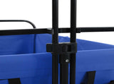 Folding Hand Trolley Manual Blue 94 x 53 x 99 cm Oxford Cloth 42020662