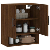 Wall Cabinet Brown Oak 60x31x70 cm Engineered Wood 829939