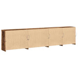 LED Sideboard Old Wood 283 x 37 x 67 cm Engineered Wood 3333113