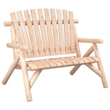 Garden Bench Natural wood Solid spruce wood Medium Ergonomic 363347