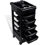 Hair Salon Plastic Trolley with Wheels 110104