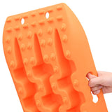 Traction Boards 2 pcs Orange 106x30.5x7 cm Nylon 210775