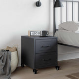 Bedside Cabinet Anthracite 36x39x43.5 cm Steel 846630