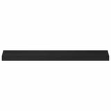 Window Sills 2 pcs Black 90 x 20 x 2 cm Solid Beech Wood 42048337