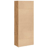 Bookcase Artisian Oak 60x30x152 cm Engineered Wood 857916