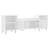 TV Cabinet White 160x35x55 cm Engineered Wood 831340