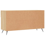 ZNTS Shoe Bench Sonoma Oak 102x35x55 cm Engineered Wood 829711