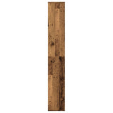 Room Divider Bookcase Old Wood 67x25x161.5 cm Engineered Wood 858082