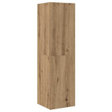 7 Piece TV Cabinet Set Wall-mounted Artisan Oak Engineered Wood 3329214