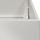Planter 40x40x80 cm Stainless Steel 860707
