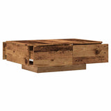 ZNTS Coffee Table Old Wood 90x60x31 cm Engineered Wood 856570