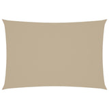 Sunshade Sail Oxford Fabric Rectangular 2.5x4.5 m Beige 135153