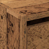 Shoe Cabinet Old Wood 80 x 21 x 125.5 cm Engineered Wood 869102