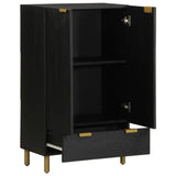 Highboard Black 60x33x100 cm Engineered Wood 4017678