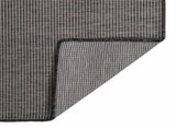 Outdoor Flatweave Rug 140x200 cm Grey 340775