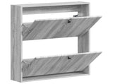 Wall-Mounted Shoe Cabinet BREDA 71 x 17 x 86 cm Engineered Wood 897521