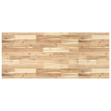 Basin Shelf Wall Mounted Steel and Solid Wood Acacia 3302917