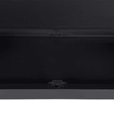 Outdoor Storage Cabinet Black 65x37x85 cm PP 364204