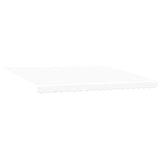 Retractable Awning Manual White 450 x 300 cm Fabric 3330988