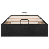 Ottoman Bed Frame without Mattress Black Single Fabric 3310918