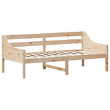 Day Bed without Mattress 75x190 cm Small Single Solid Wood Pine 842842