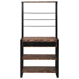Kitchen Rack Multicolour and Black 80 x 40 x 160 cm 4015990