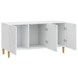 TV Cabinet 99 x 34.5 x 50 cm White Engineered Wood 895175