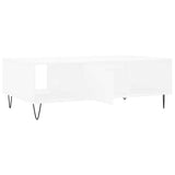 Coffee Table White 104x60x35 cm Engineered Wood 827084