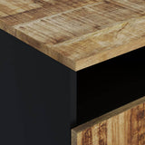 Coffee Table 80x54x40 cm Solid Wood Mango&Engineered Wood 351954
