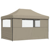 Party Tent Folding Taupe 279 x 410 x 315 cm Oxford Fabric 42023590