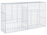 Gabion Basket with Cover 200x50x150 cm Galvanised Iron 3295155