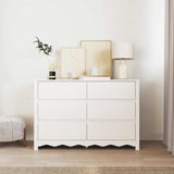 Chest of Drawers with Drawer Drammen White 111 x 43 x 73.5 cm 42003051