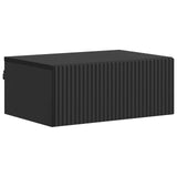 Wall-Mounted Bedside Cabinet 2 pcs Black 49 x 34.5 x 20 cm 898448