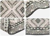 Area Rug Natural and Black 160 cm PET 42043873