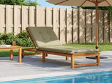 Sunlounger Cushion GEMERT 100% Polyester Light Green 947341