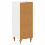 Drawer Cabinet White 33 x 34.5 x 90 cm Engineered Wood 894155