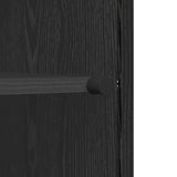 Sideboard Black oak 35 x 37 x 76 cm Engineered wood 882897