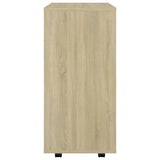 Storage Cabinet Sonoma oak Engineered wood Medium 808452