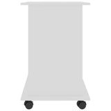 Computer Desk White 80x50x75 cm Engineered Wood 802894