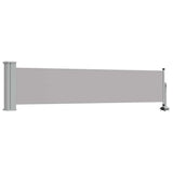 48354 Patio Retractable Side Awning 60x300 cm Grey