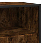 ZNTS Sideboard Smoked Oak 68x35x76 cm Engineered Wood 849001