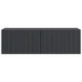Wall-Mounted TV Cabinet Black 98 x 31 x 30 cm Engineered Wood 898556