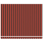 Retractable Awning Manual Red and black 350 x 250 cm Fabric 3330230