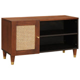 TV Cabinet with Shelf Brown 80 x 31.5 x 46 cm Solid Mango Wood 4018895