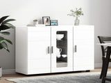 Wooden Cabinet High Gloss White 88.5 x 30.5 x 73 cm 880305