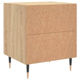 Bedside Cabinets 2 pcs Sonoma Oak 40x35x47.5 cm Engineered Wood 827267