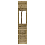 Playhouse with Climbing Wall Impregnated Wood Pine 3156900
