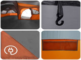 Family Tent with Rainfly Water-resistant 6-Person 42042252