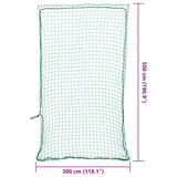 Trailer Net with Elastic Rope Green 5x3 m PP 4012245