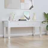 Mirrored Coffee Table 106x45x45 cm Engineered Wood and Glass 348528